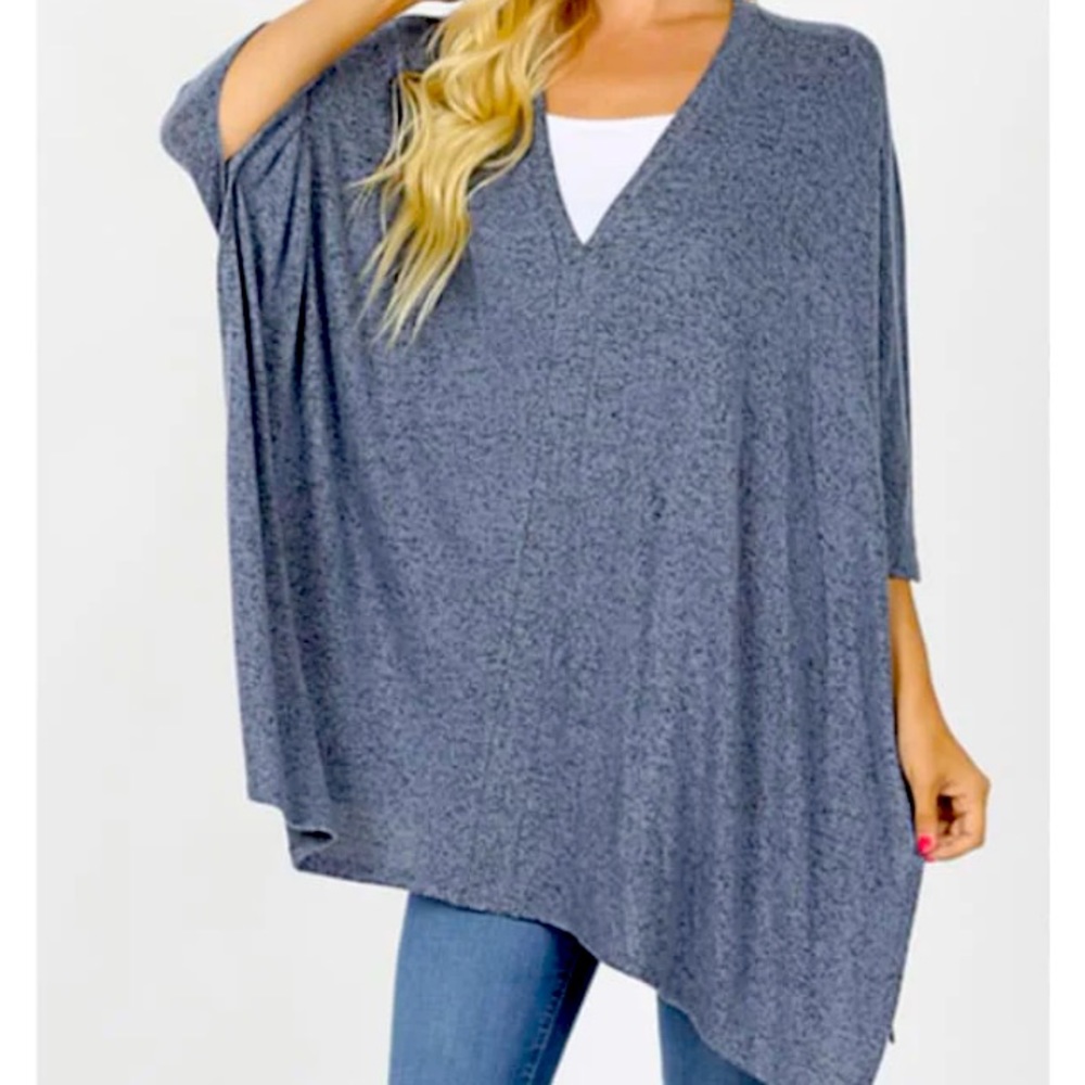 Poncho sweater